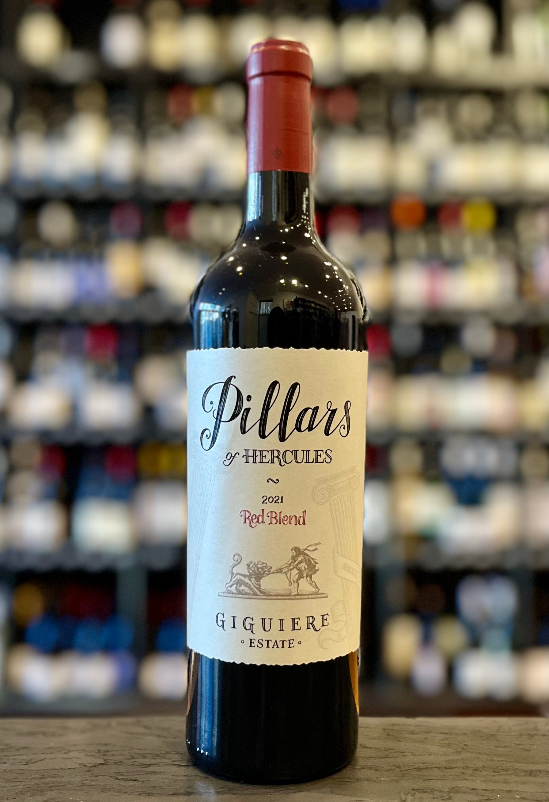 Pillars of Hercules Red Blend Door 24 Wine