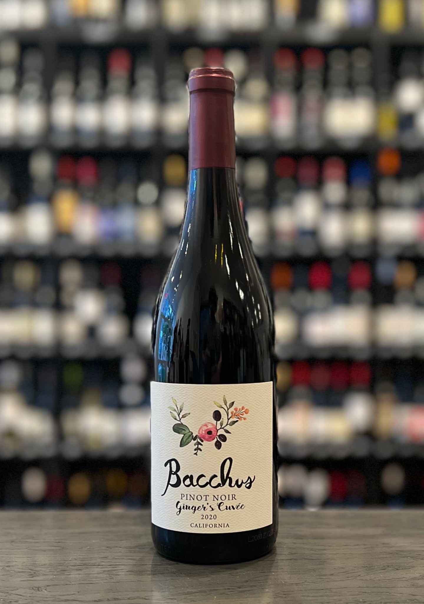 Bacchus Ginger's Cuvee Pinot Noir