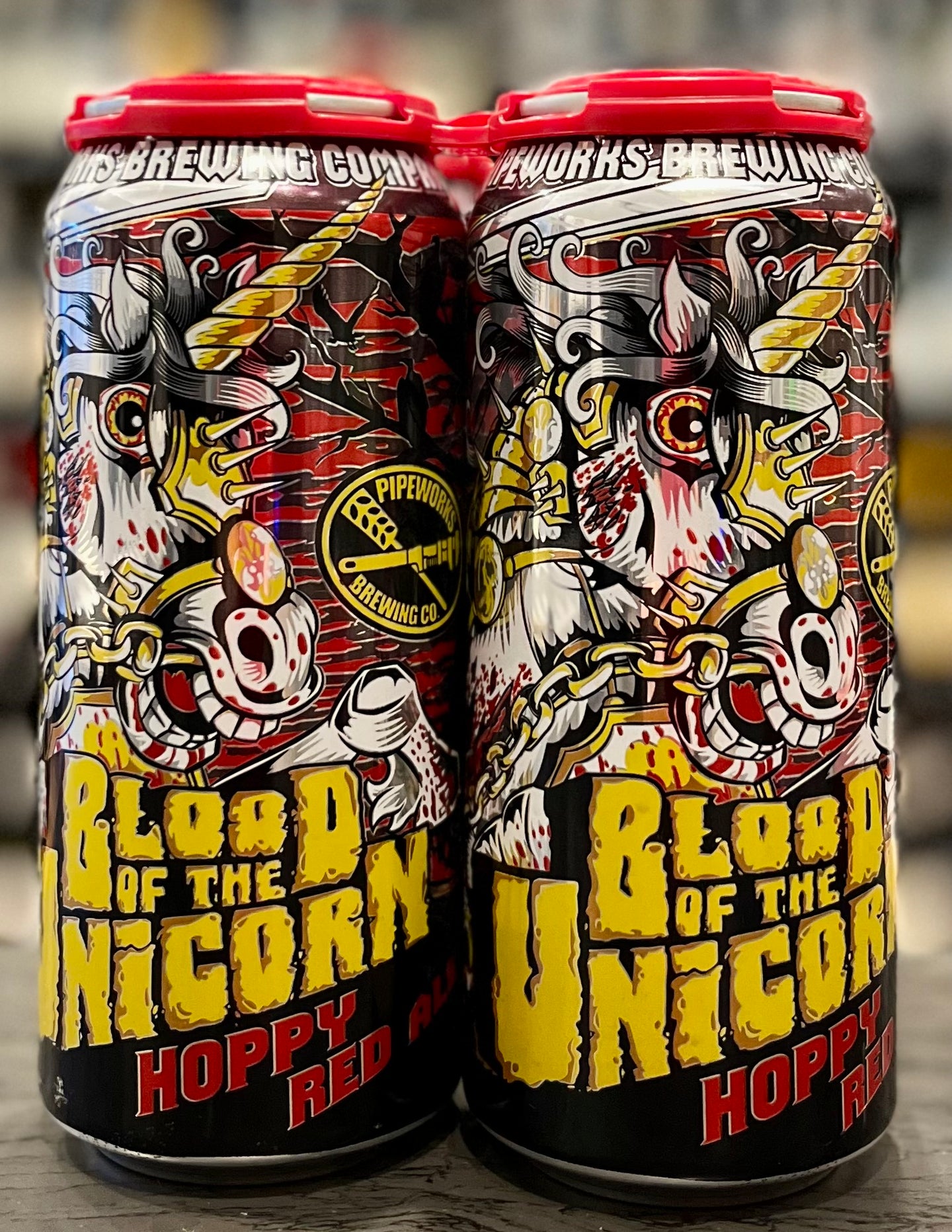 Pipeworks Blood of the Unicorn Hoppy Red Ale