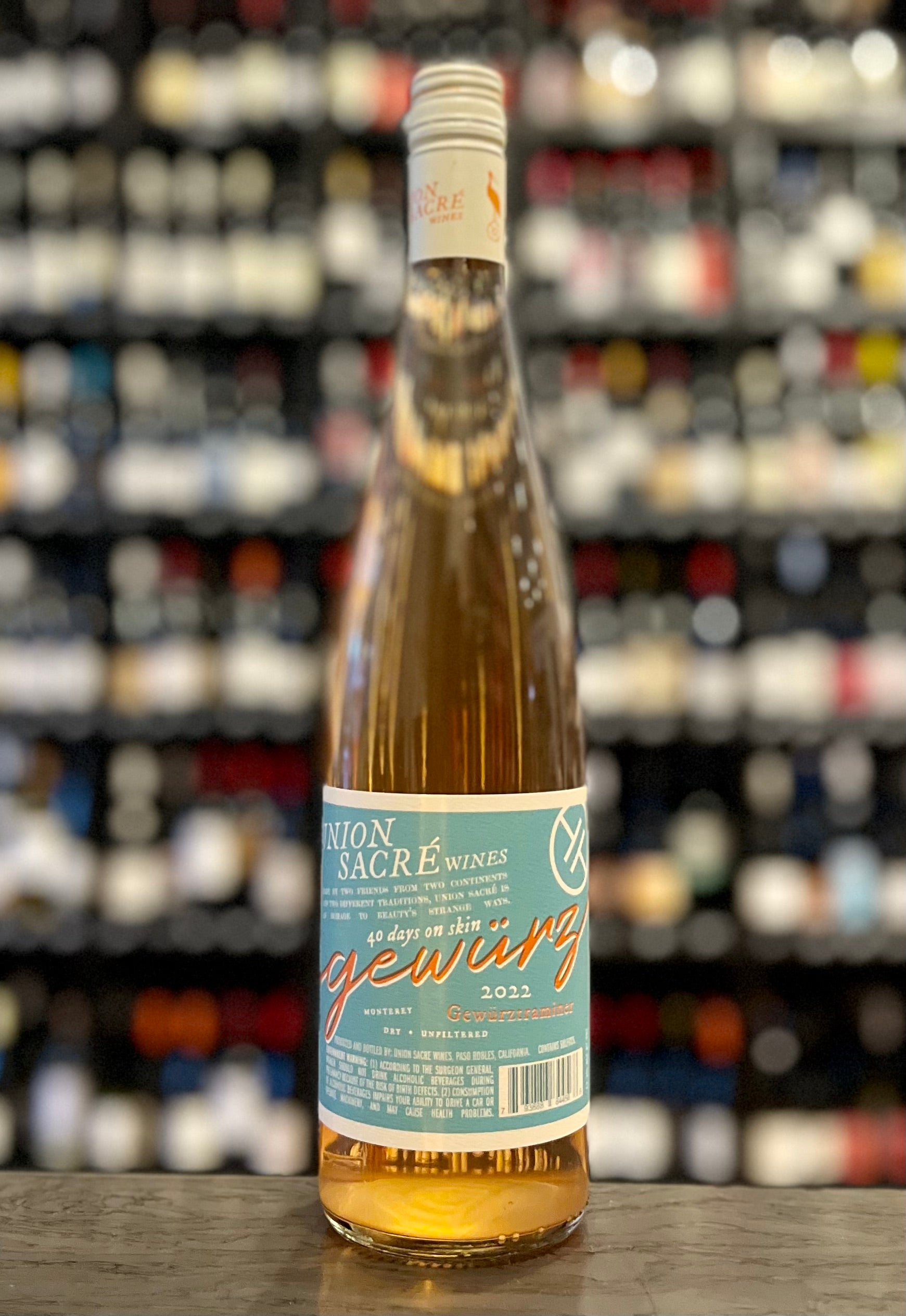 Union Sacré Skin Contact Gewurztraminer – Door 24 Wine