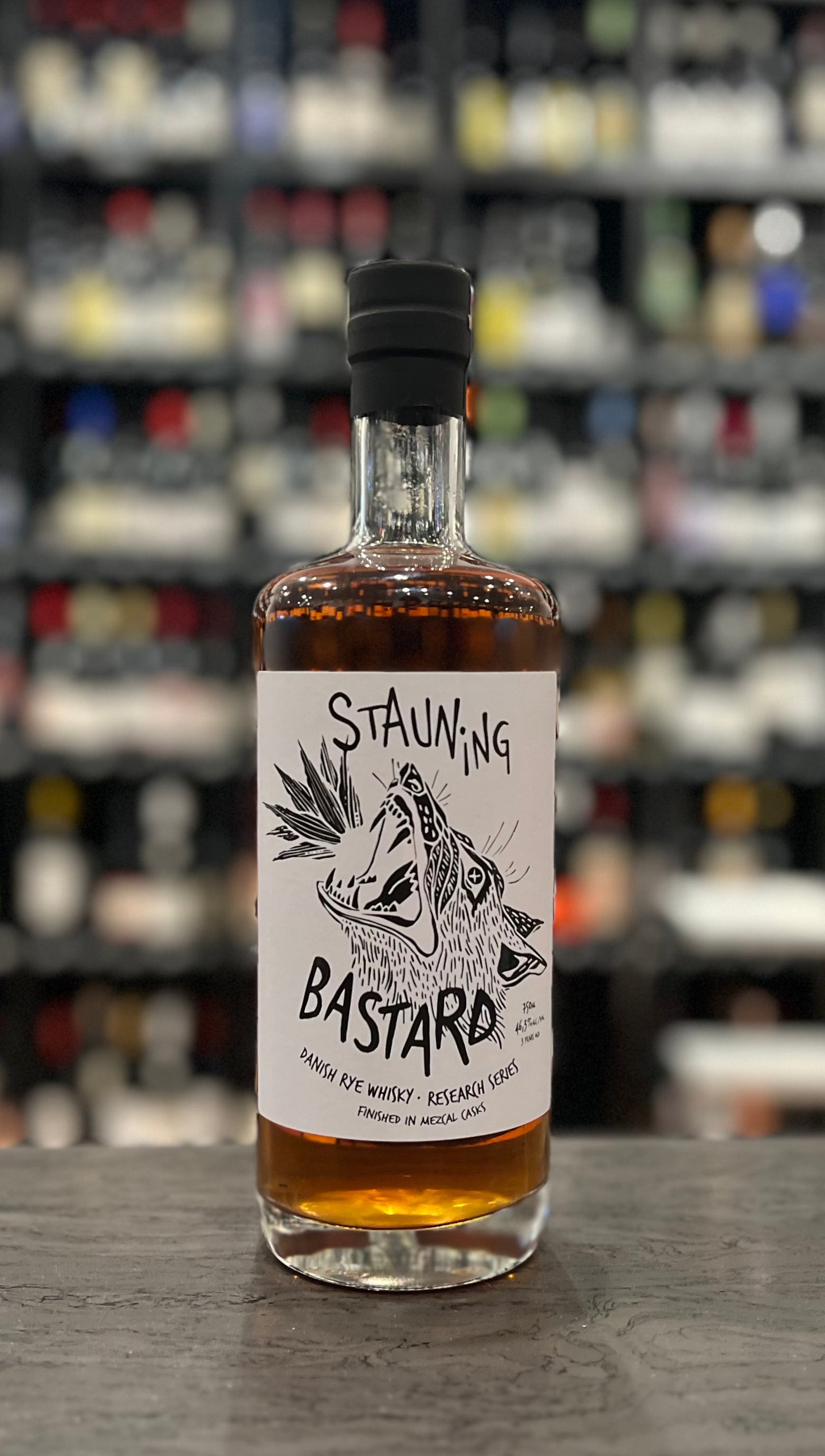 Stauning Bastard Mezcal Finish Rye Whisky