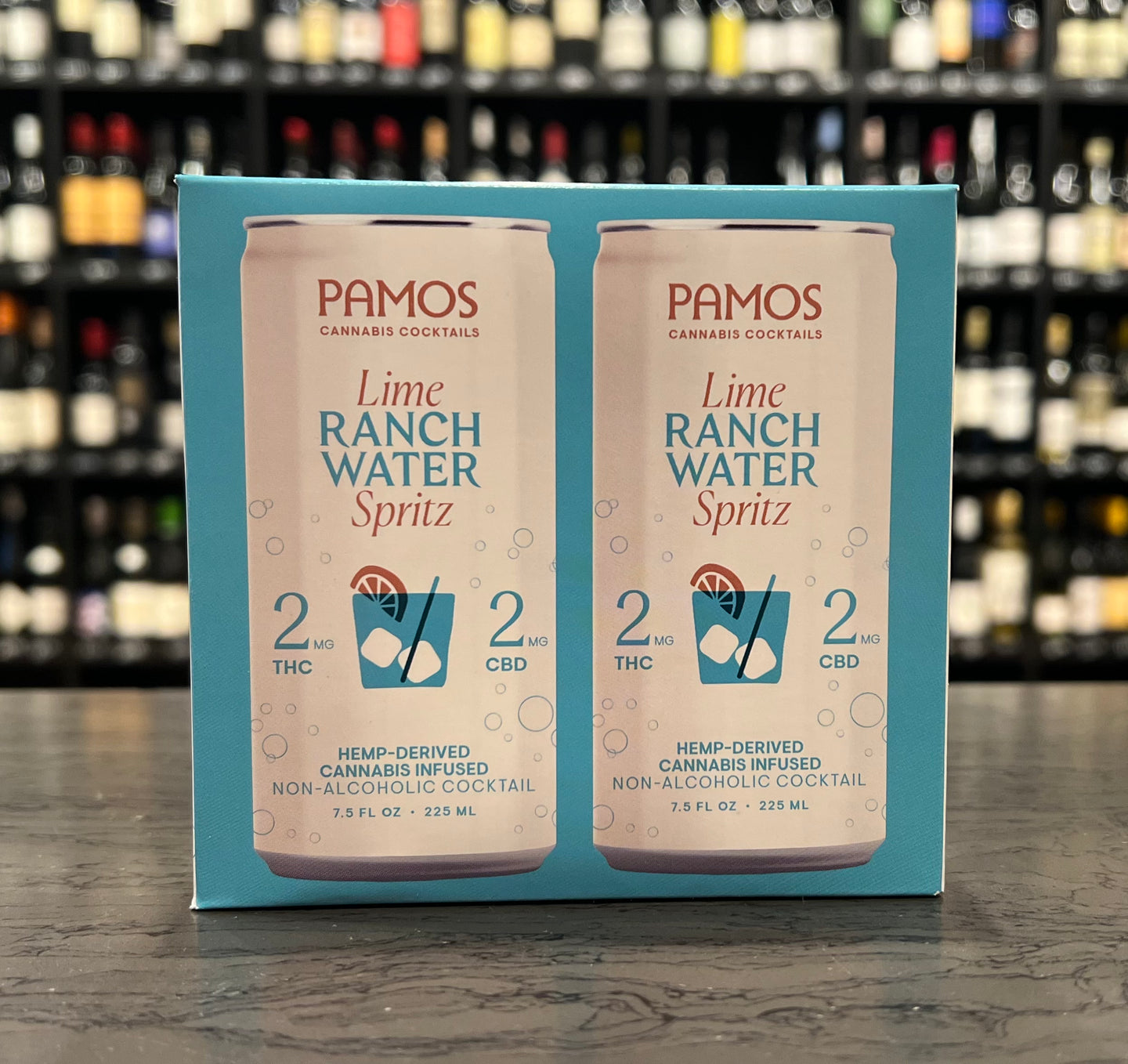 Pamos 2mg Spritz Lime Ranch Water