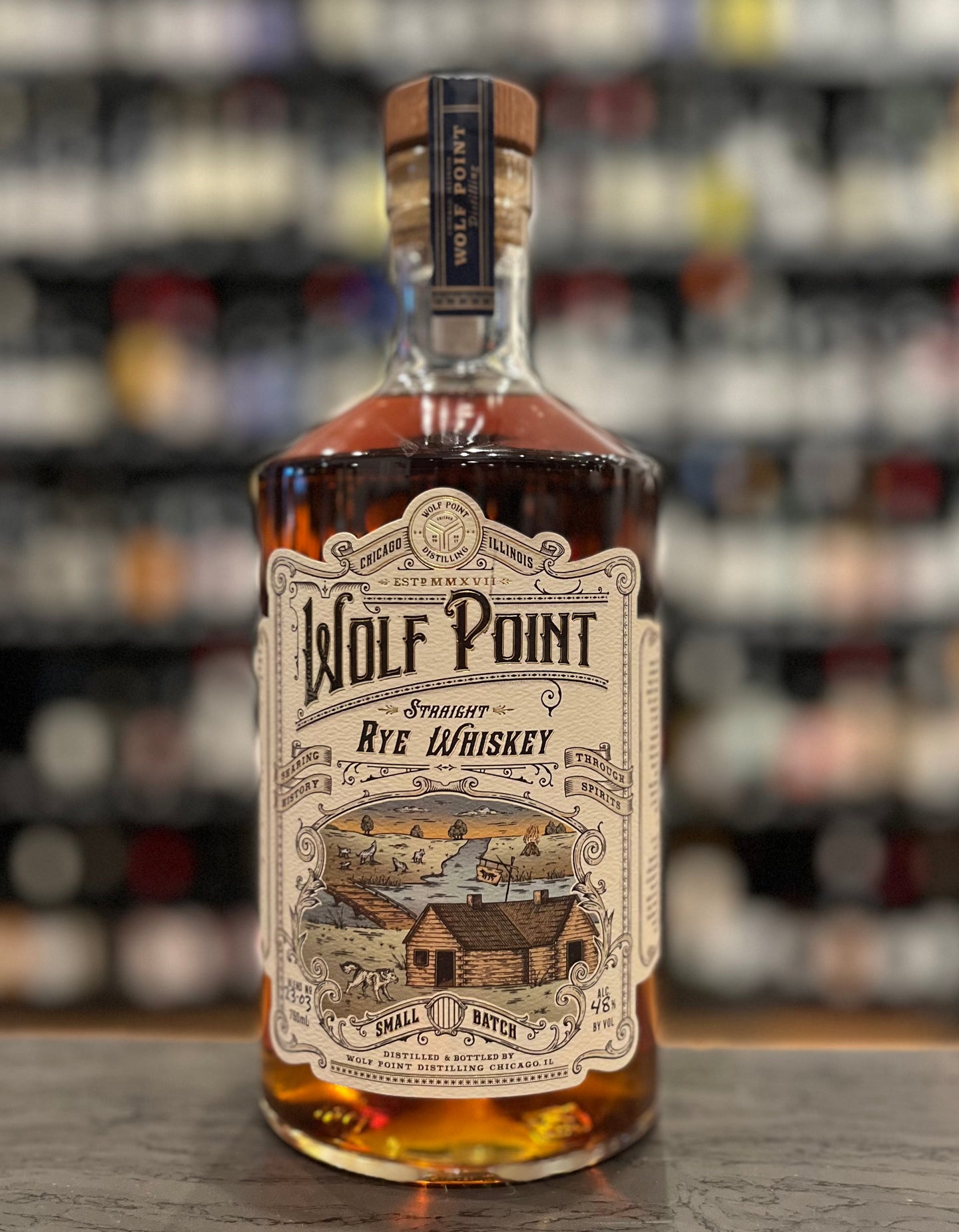 Wolf Point Distilling, Small Batch Straight Rye Whiskey