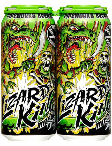 Pipeworks 'Lizard King' Mosaic Hopped Pale Ale 4 pack